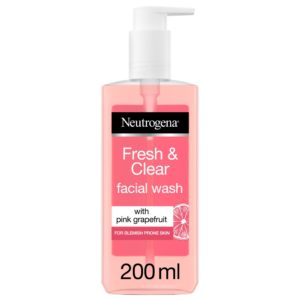 Neutrogena Fresh & Clear Pink Grapefruit Facial Wash - 200ml