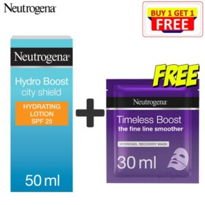 Neutrogena Hydro Boost City Shield Hydrating Lotion + Free Timeless Boost Mask