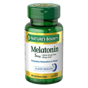 Nature's Bounty Melatonin 5mg 90 Softgels