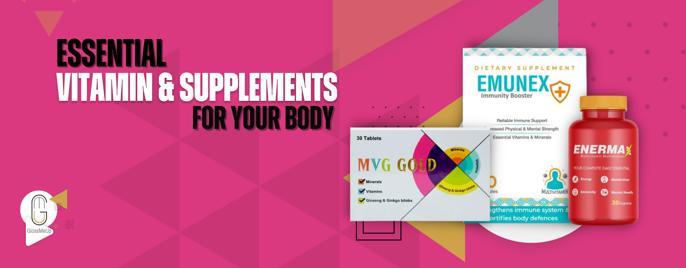 Essential vitamin and supplements for your body